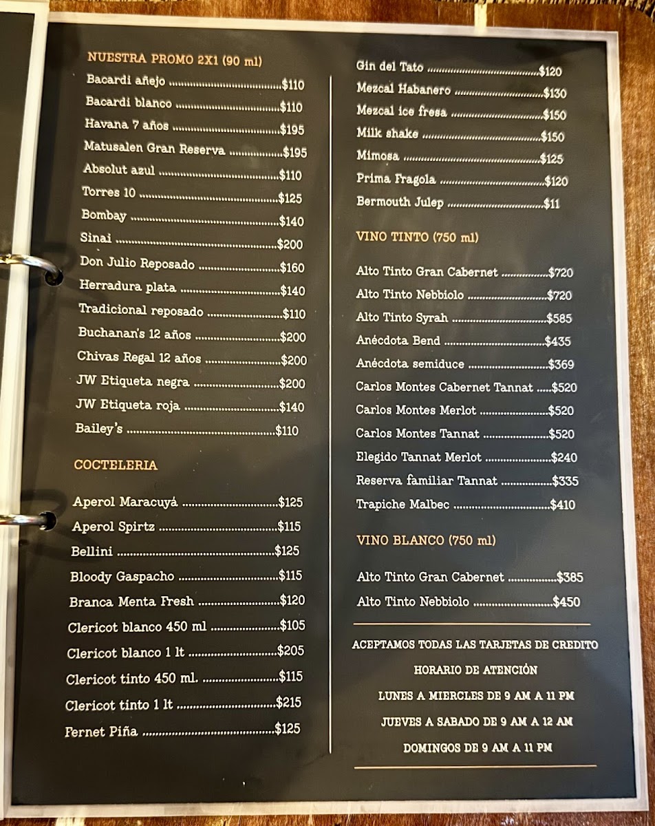 Progreso | Pizza & Café (Salón) Menu - Image 4