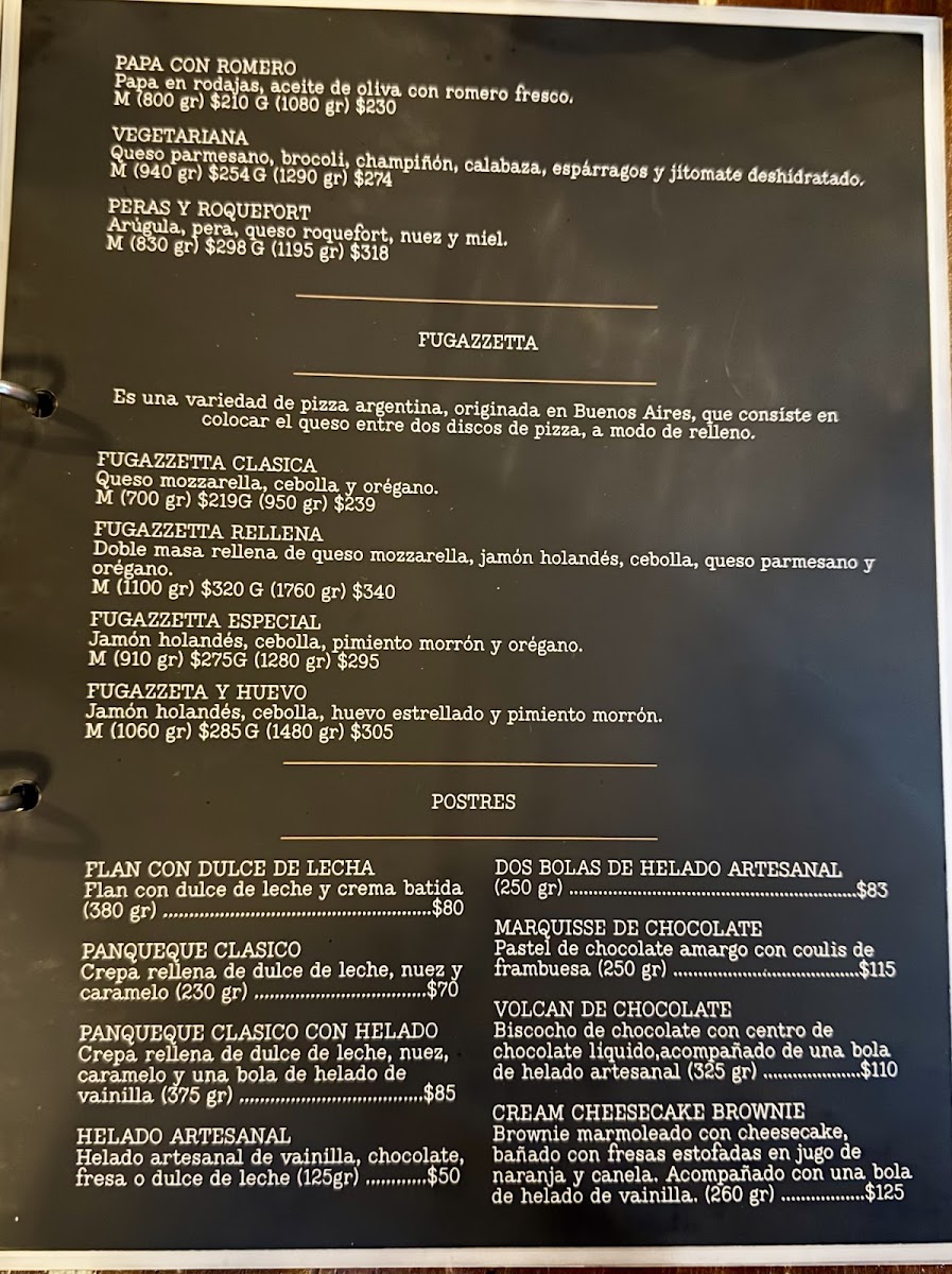 Progreso | Pizza & Café (Salón) Menu - Image 5