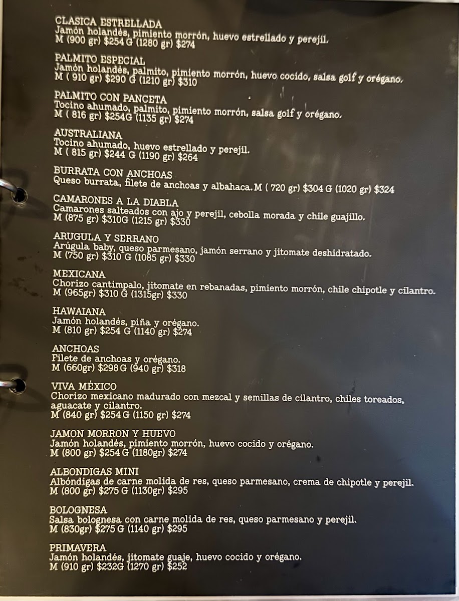 Progreso | Pizza & Café (Salón) Menu - Image 6